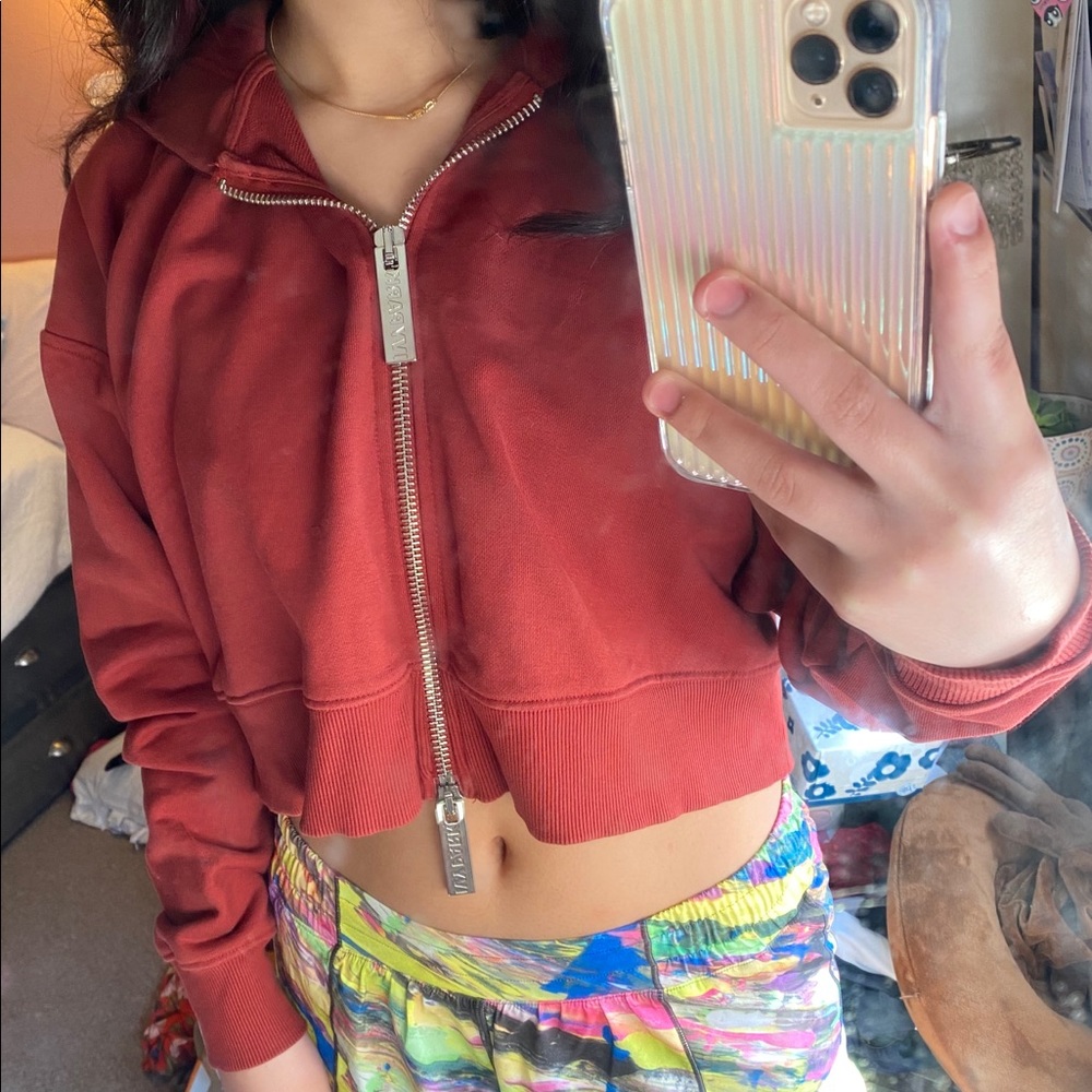 IVY PARK CROPPED HOODIE